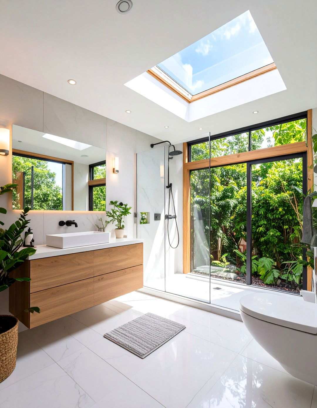 Bathroom Space Optimization - 24 Tiny House Design Ideas