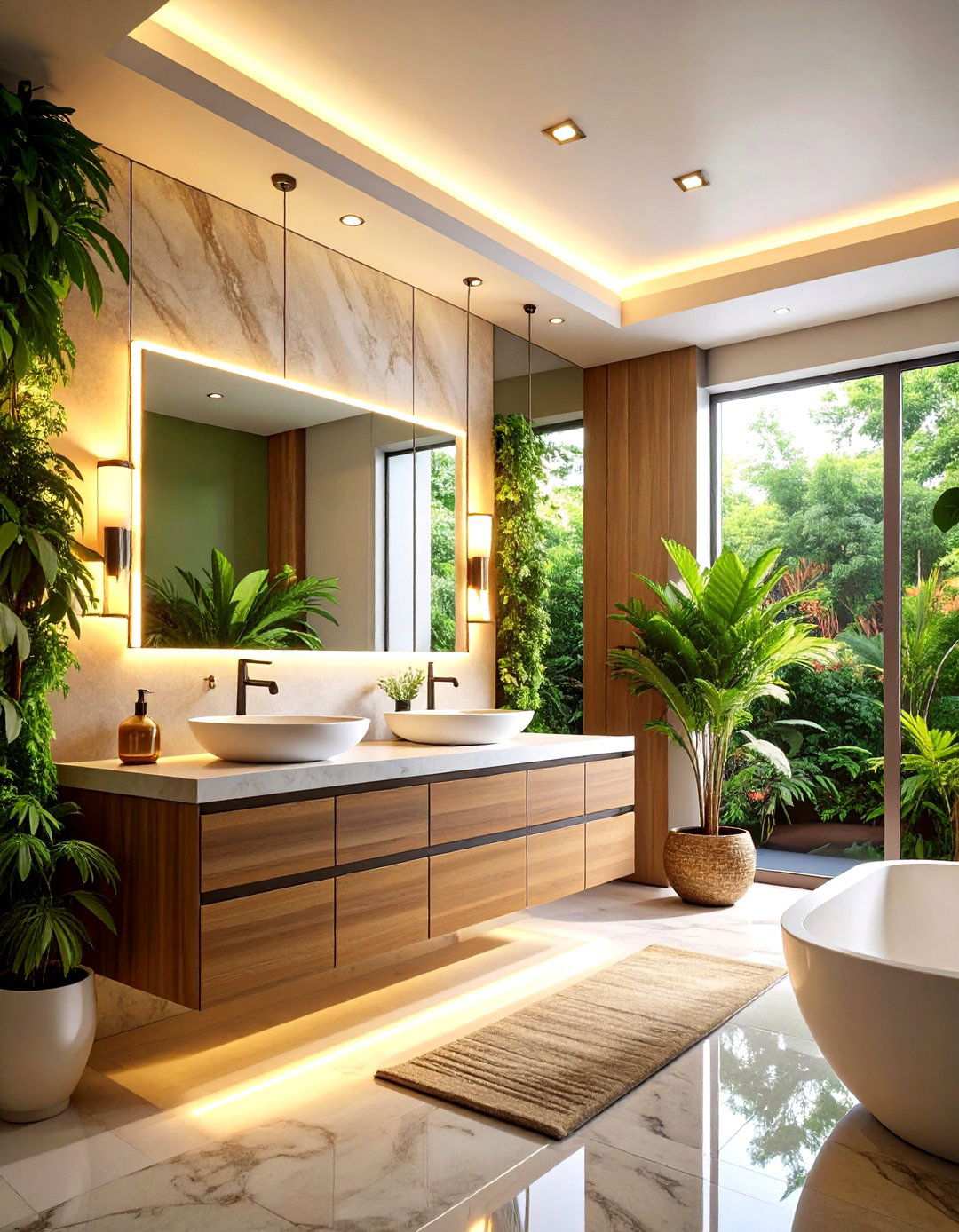 Bathroom Vanity Soffit Lighting - 24 Soffit Lighting Ideas