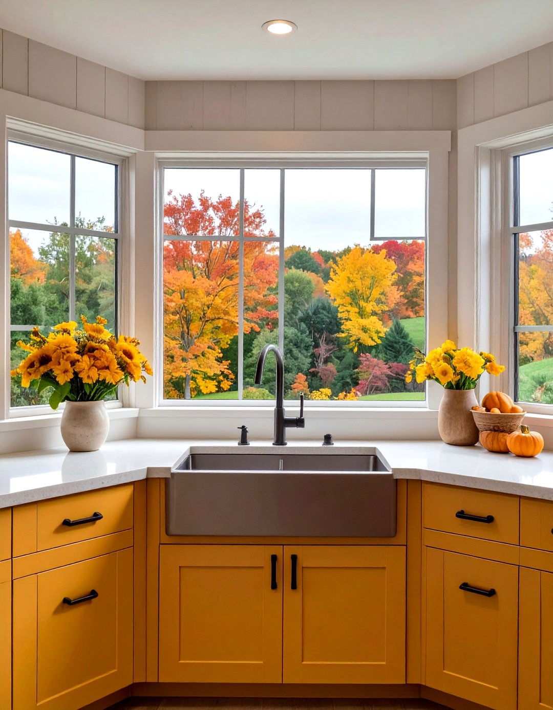 Bay Window Kitchen Nook - 24 Kitchen Window Ideas Over Sink