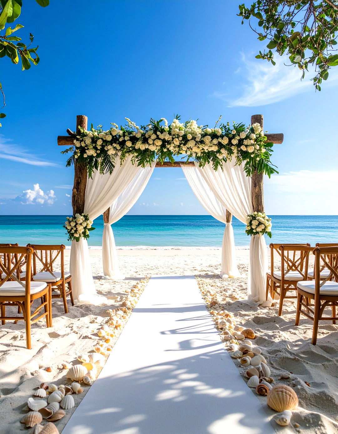 Beach Wedding Paradise - 24 Wedding Theme Ideas