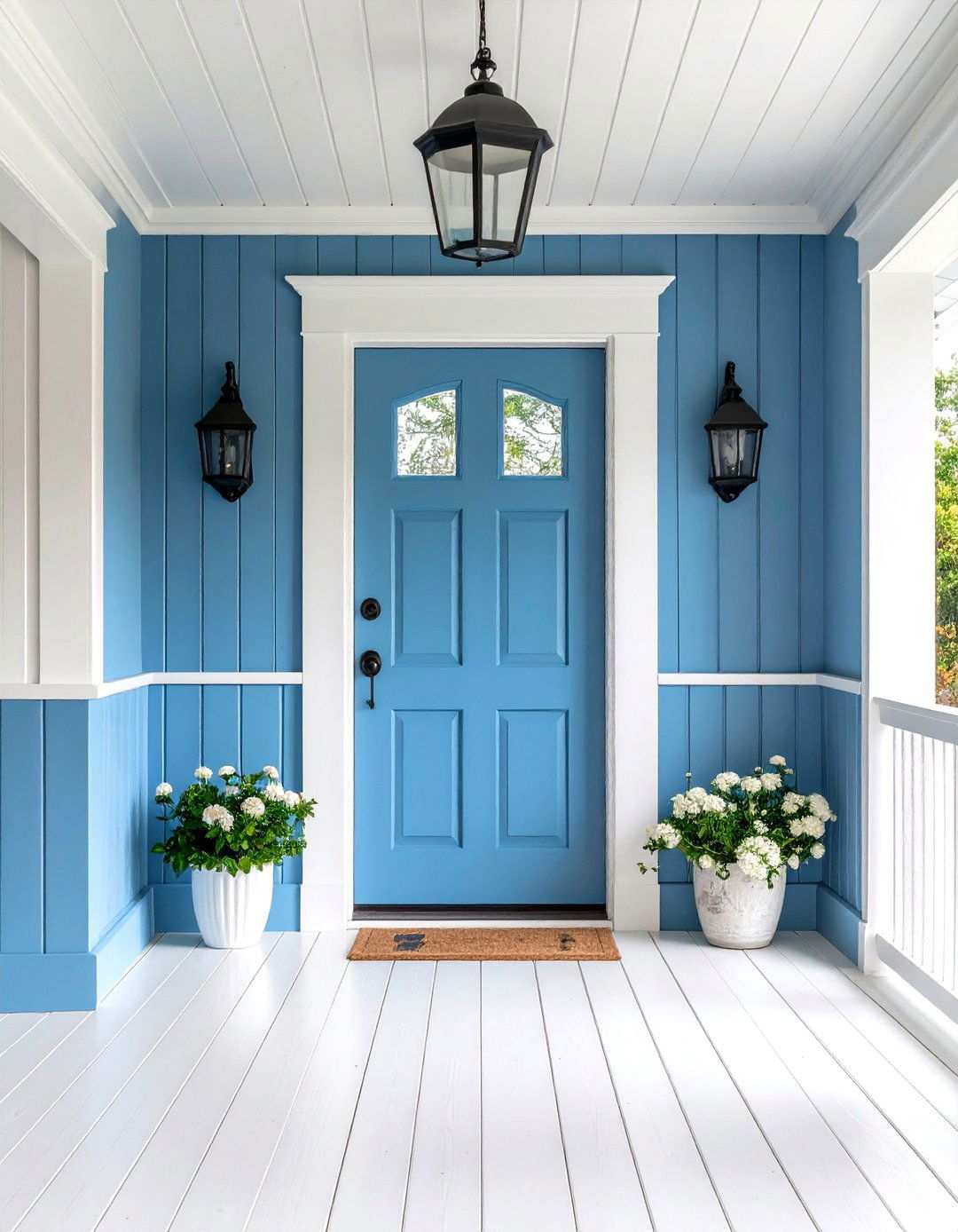 Beadboard Cottage Charm - 24 Wainscoting Entryway Ideas