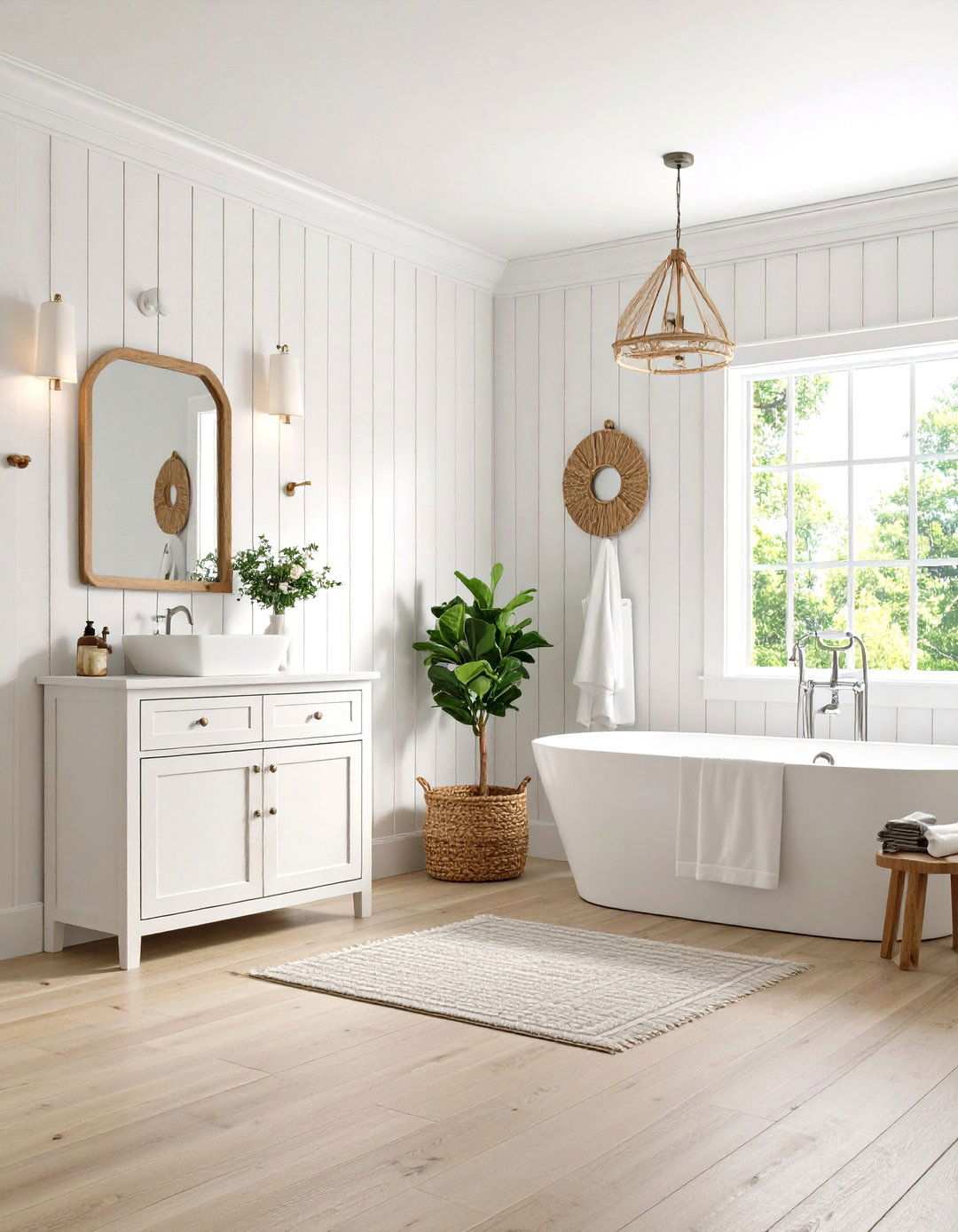 Beadboard Paneling for Coastal Elegance - 24 Wall Molding Ideas