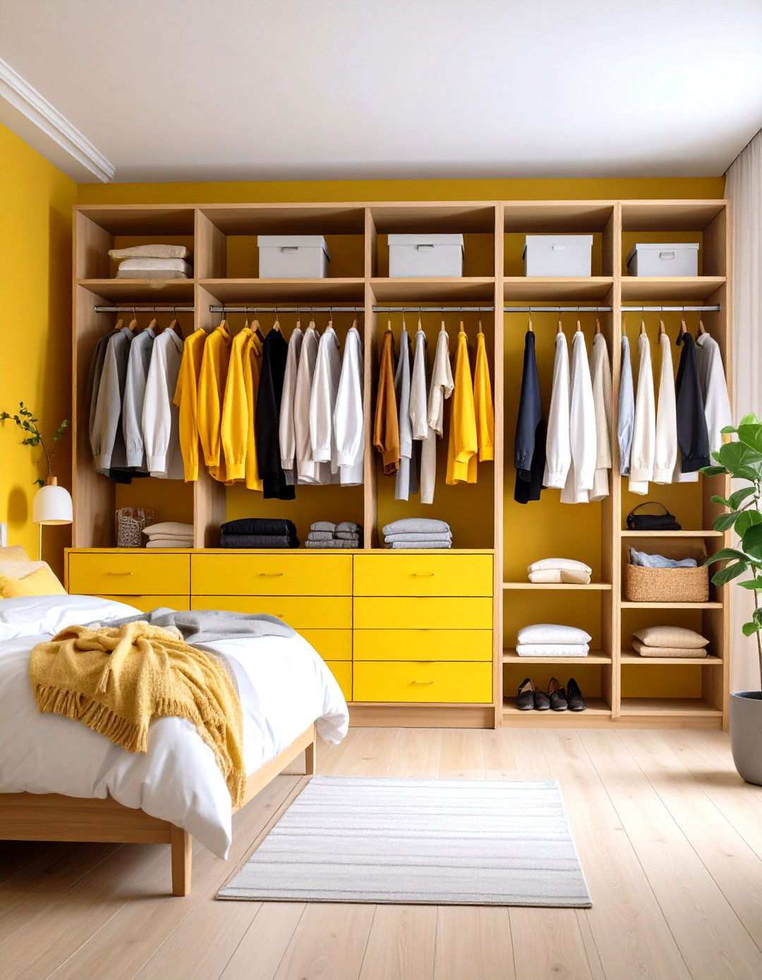 Bedroom Wardrobe Wall Extensions - 24 Wall Storage Ideas