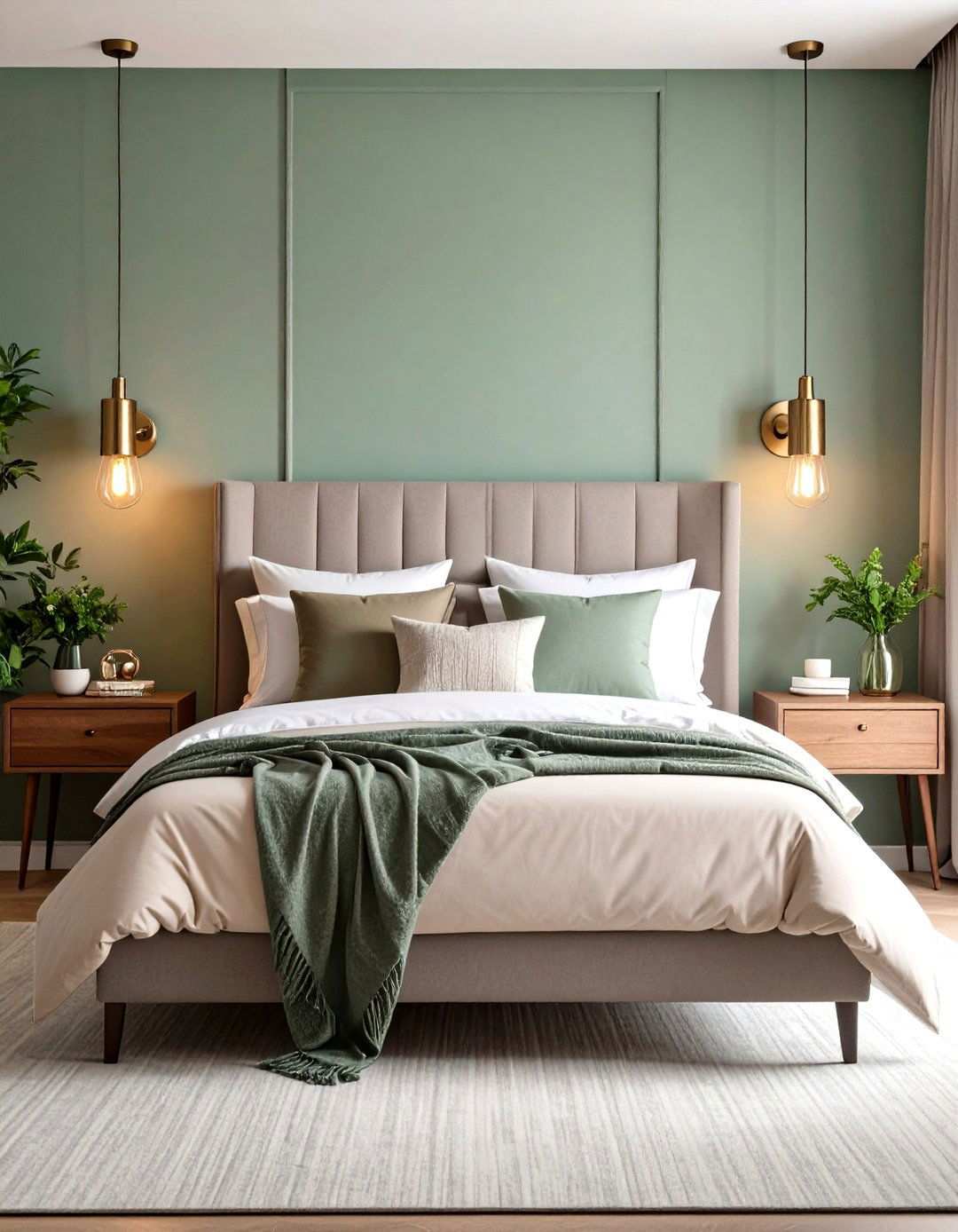 Bedside Wall Mounted Swing Arm Lights - 24 Small Bedroom Lighting Ideas
