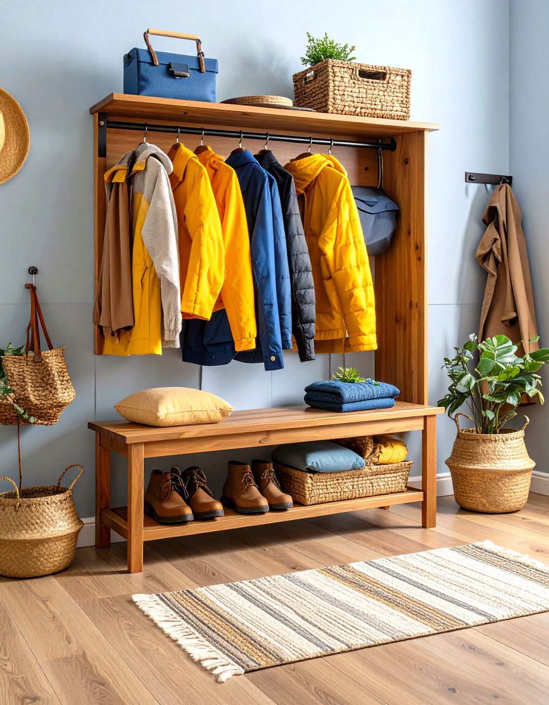 Bench With Lift Up Storage - 24 Mudroom Storage Ideas