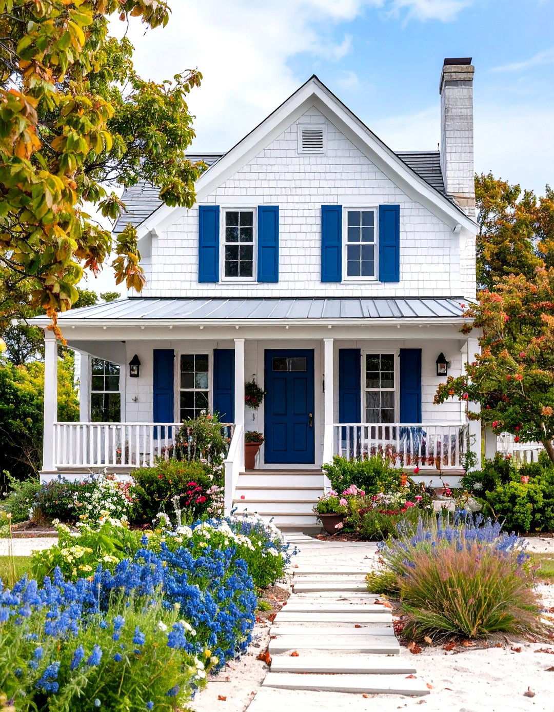 Benjamin Moore Sea Pearl - 24 White Exterior Paint Colors