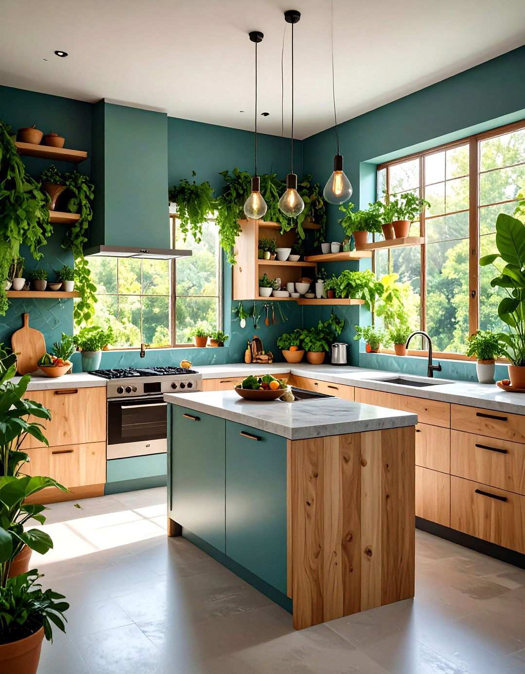 Biophilic Kitchen Design - 24 Room Decorating Ideas