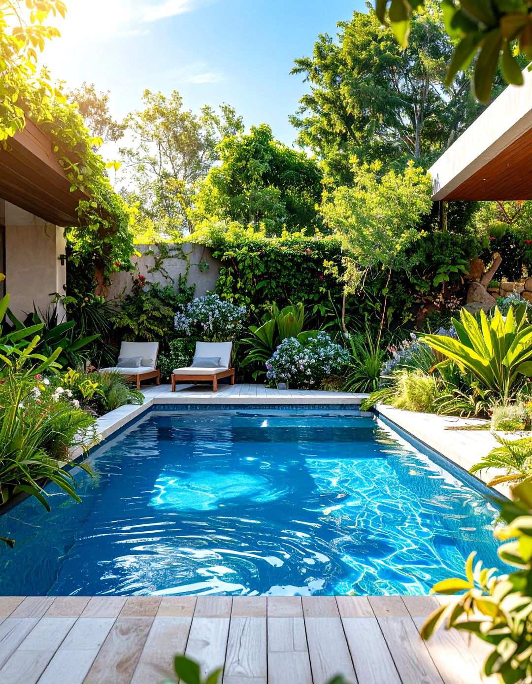 Biophilic Pool Landscaping - 24 Pool Decor Ideas