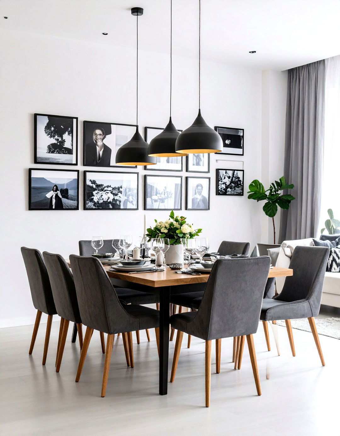 Black and White Photo Collections - 24 Photo Wall Ideas