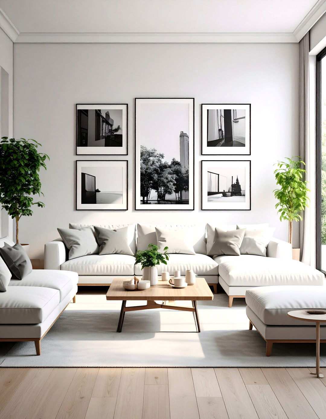 Black and White Photography Series - 24 living room wall decor ideas
