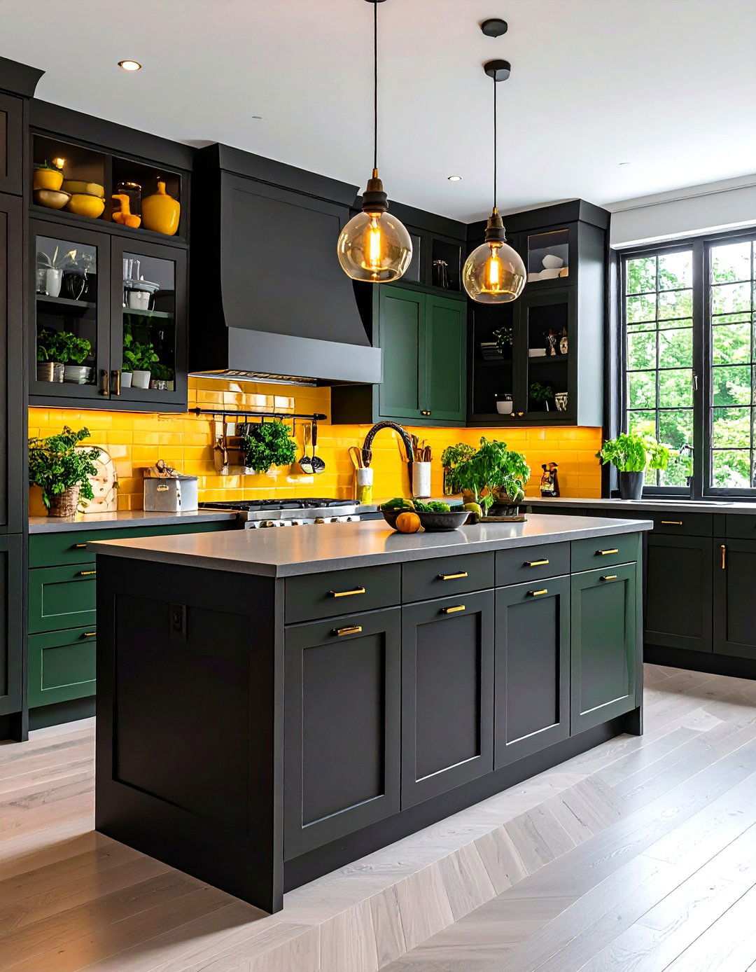 Black Cabinet Pantry Integration Systems - 24 kitchens with beautiful black cabinets