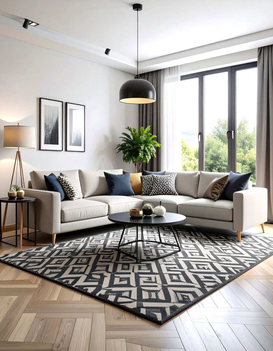 Black Rug Modern Grey Couch Design - 24 what color rug goes with a grey couch