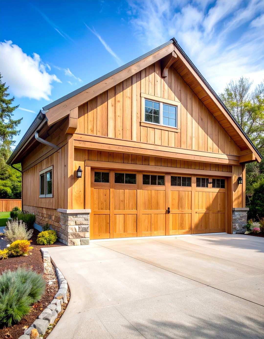 Board and Batten Siding Design - 24 Rustic Garage Ideas