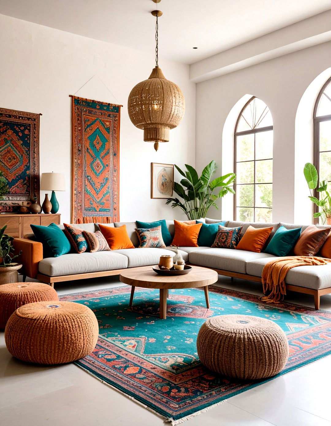 Bohemian Eclectic Entertainment Spaces - 24 House Decor Ideas