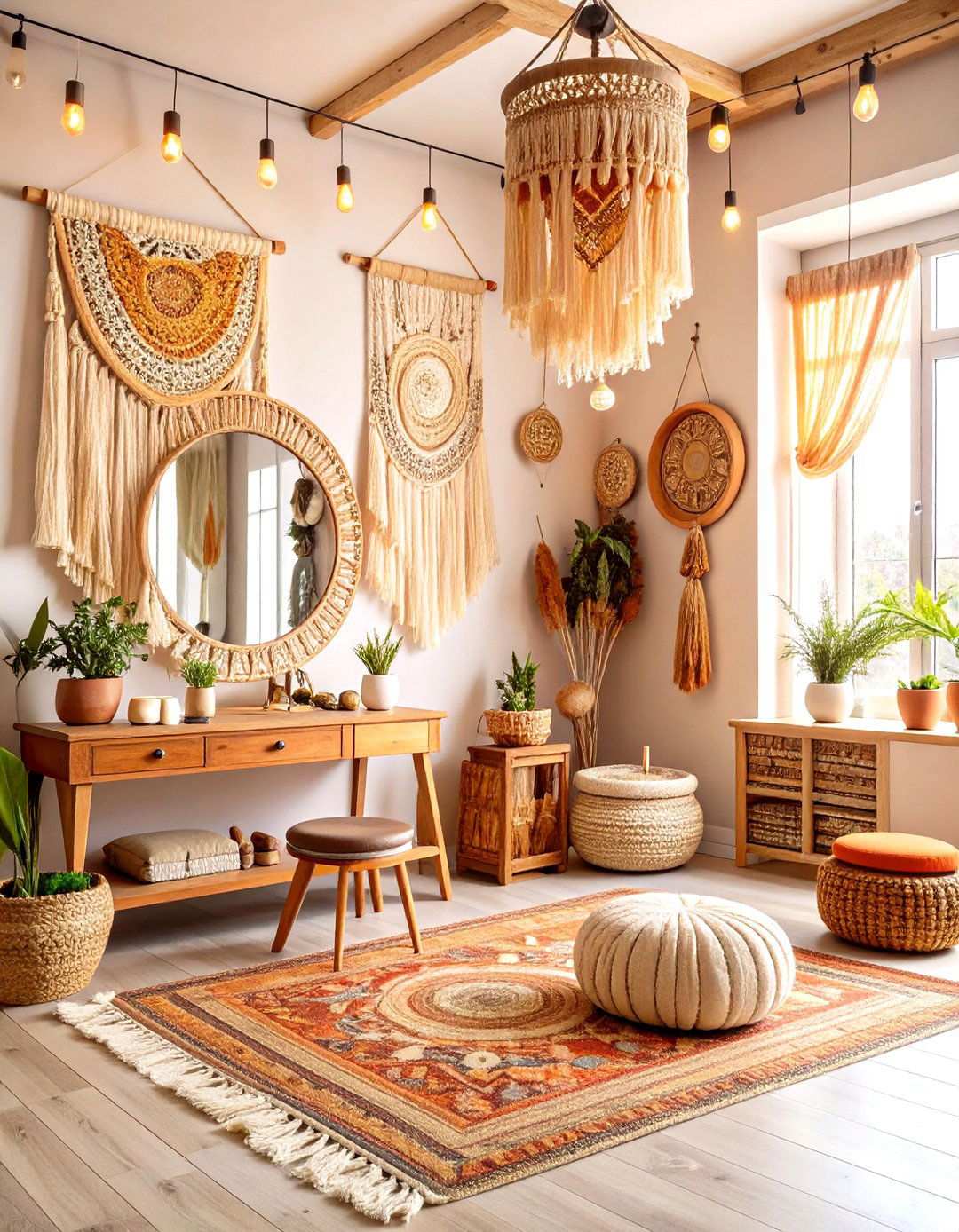 Bohemian Lash Studio Setup - 24 Lash Room Ideas