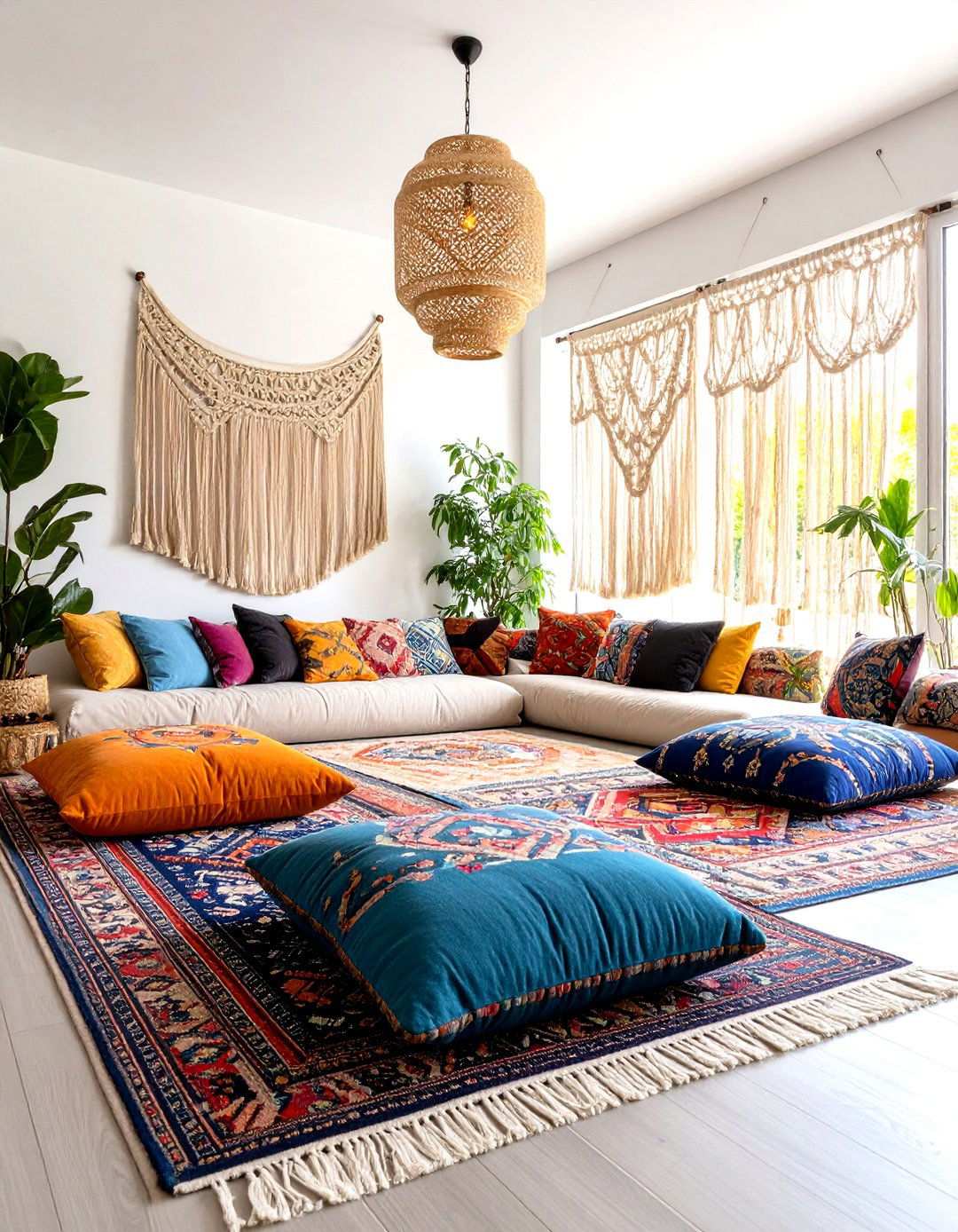 Bohemian Meditation Sanctuary - 24 meditation room ideas