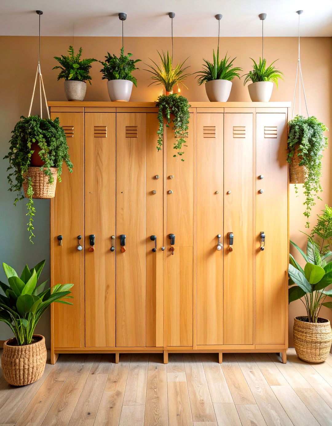 Bohemian Plant Paradise Theme - 24 Locker Decor Ideas