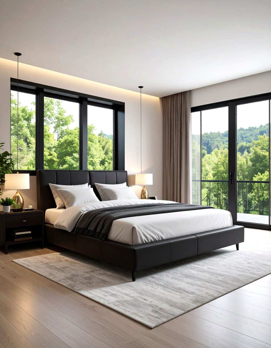 Bold Black Modern Trim - 24 Window Trim Ideas