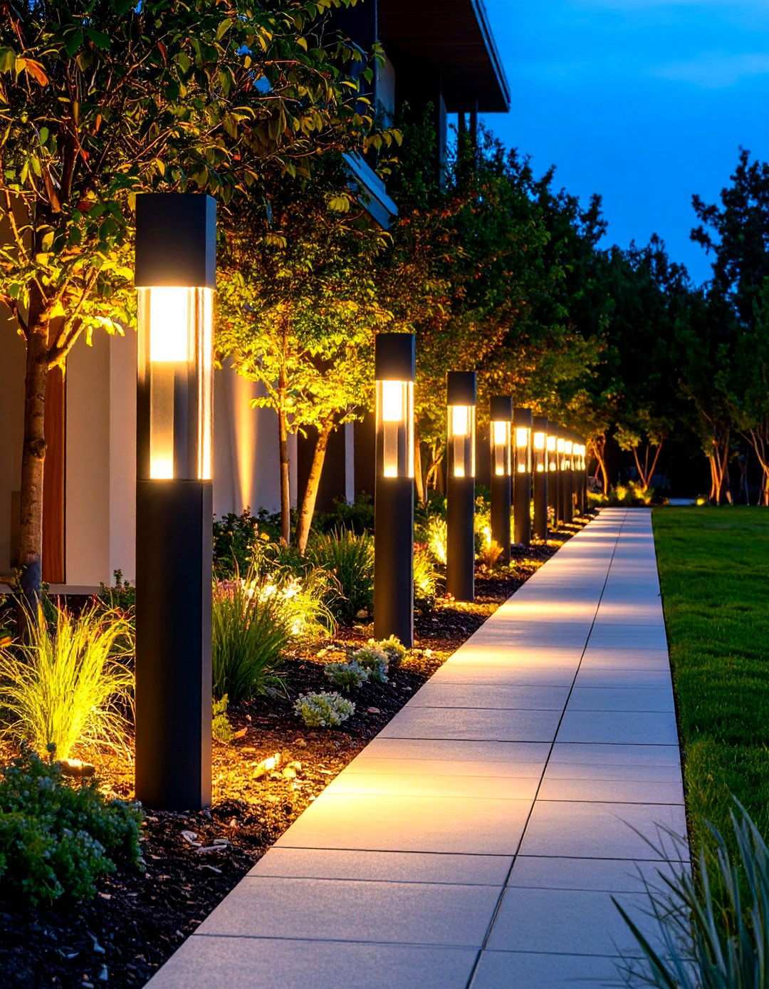 Bollard Pathway Solutions - 24 Landscape Lighting Ideas