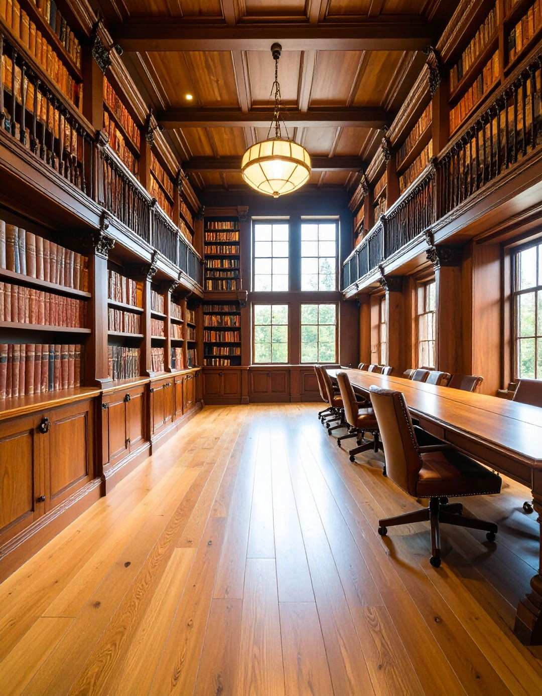 Bookcase Library Podcast Background - 24 Podcast Room Ideas