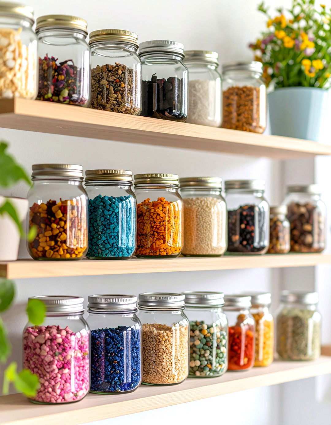 Bookshelf with Removable Bins - 24 Lego Storage Ideas
