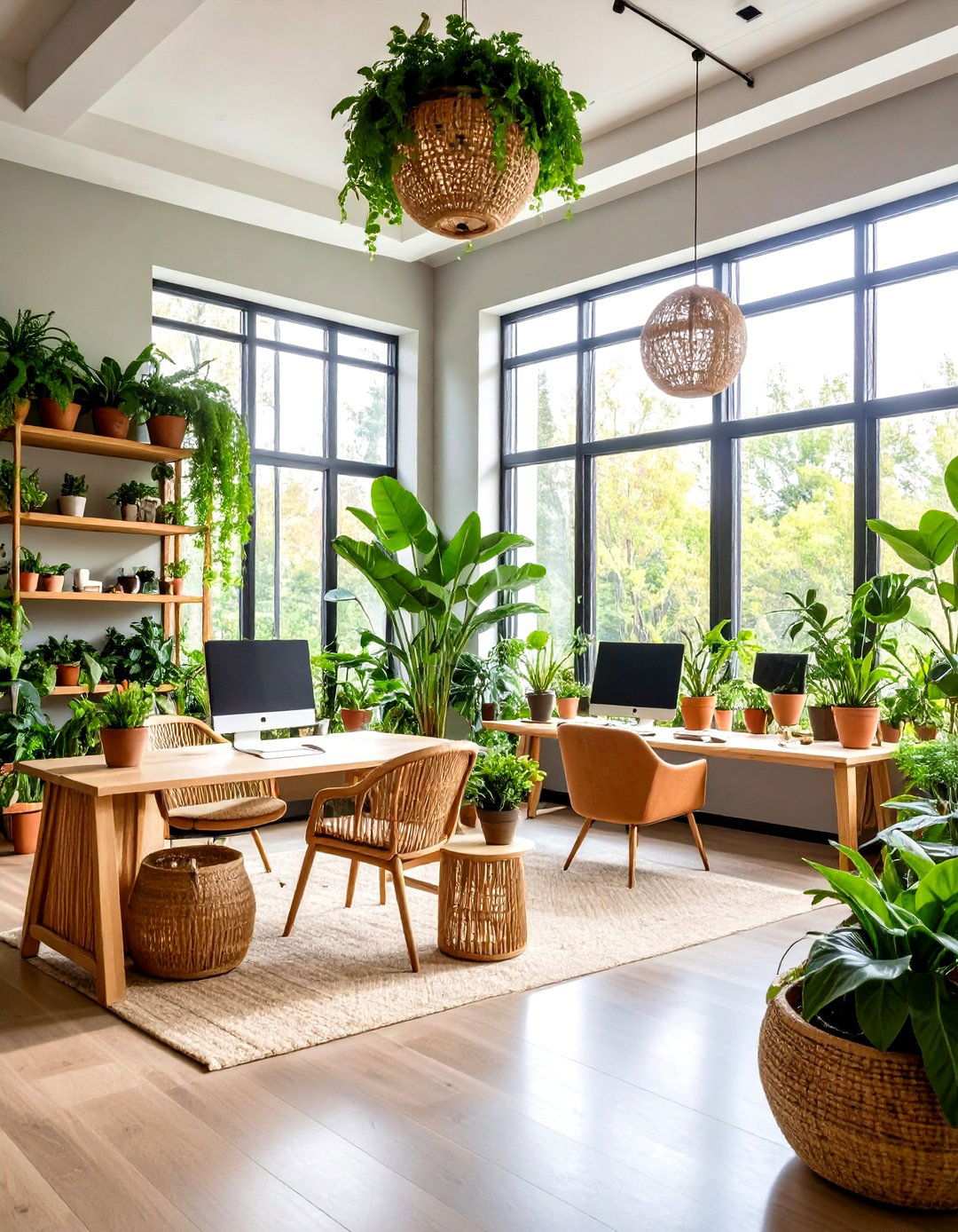 Botanical Garden Therapy Office - 24 Therapist Office Decor Ideas