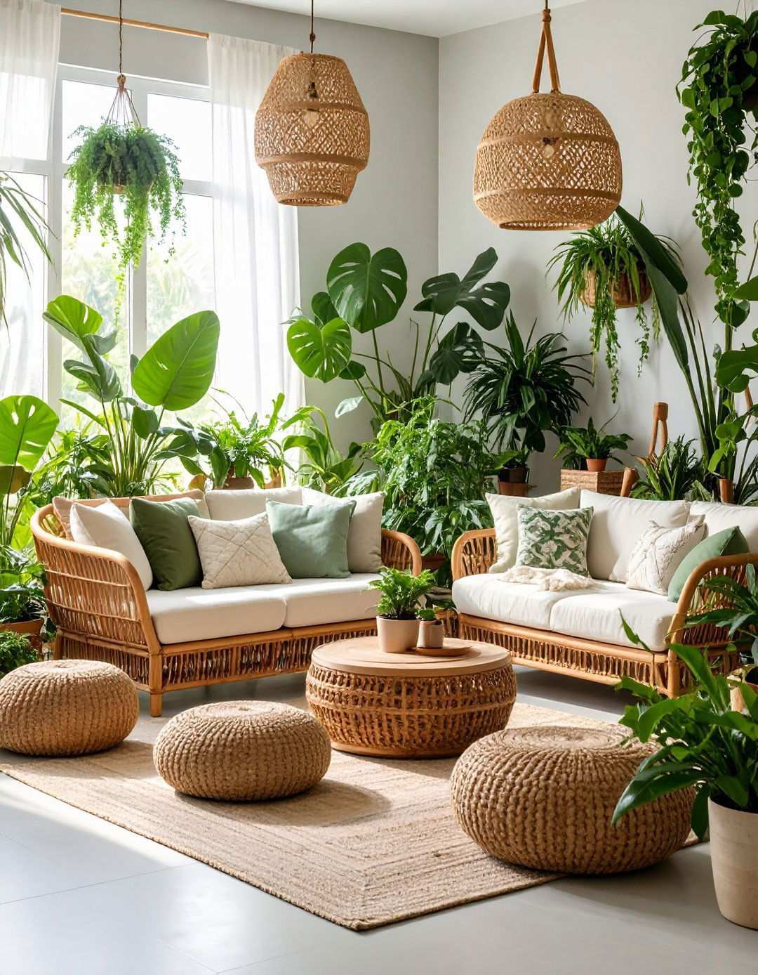 Botanical Living Room - 24 Pottery Barn Living Room Ideas