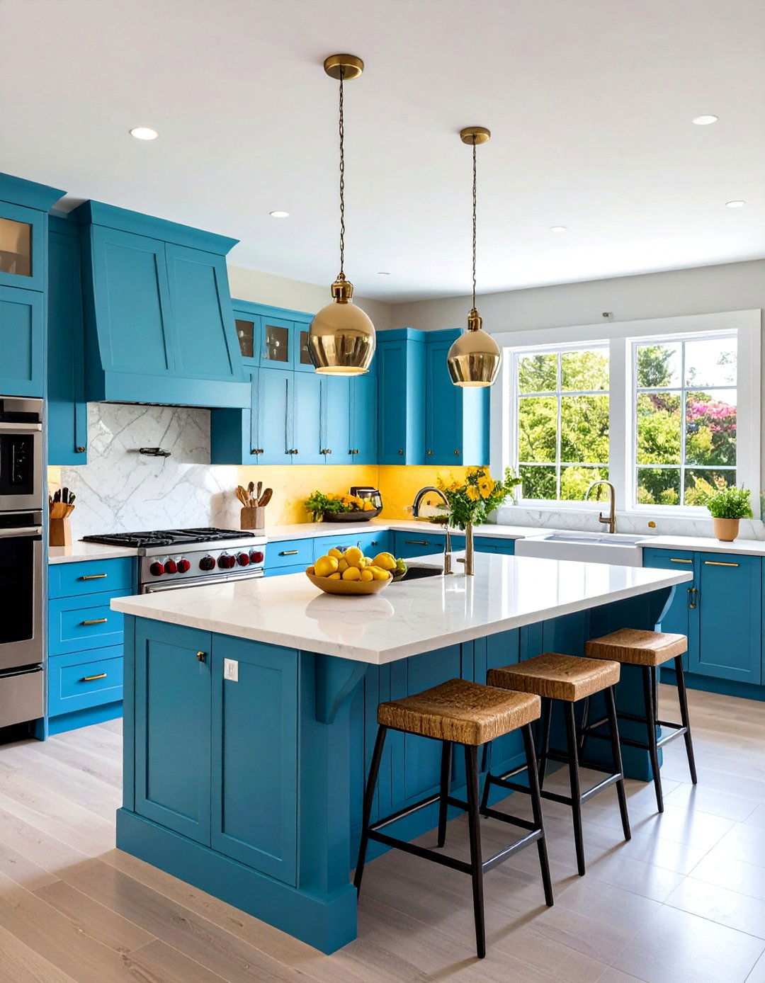 Breakfast Bar Peninsula Kitchen Design - 24 Open Kitchen Living Room Ideas