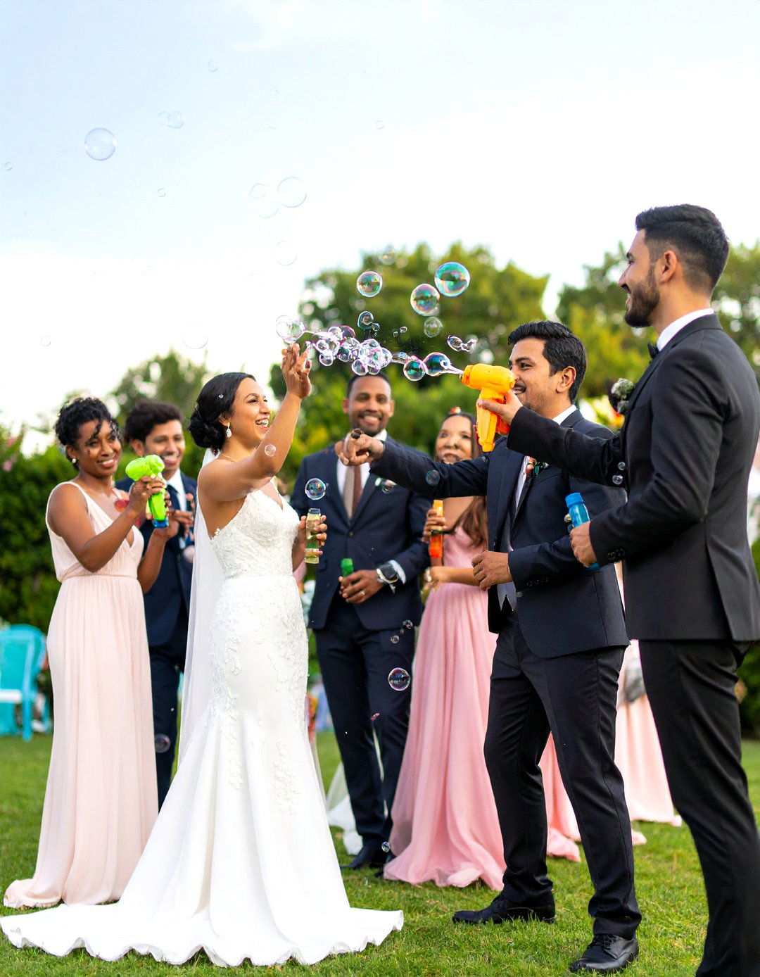 Bubble Send off Celebration - 24 Wedding Send-off Ideas
