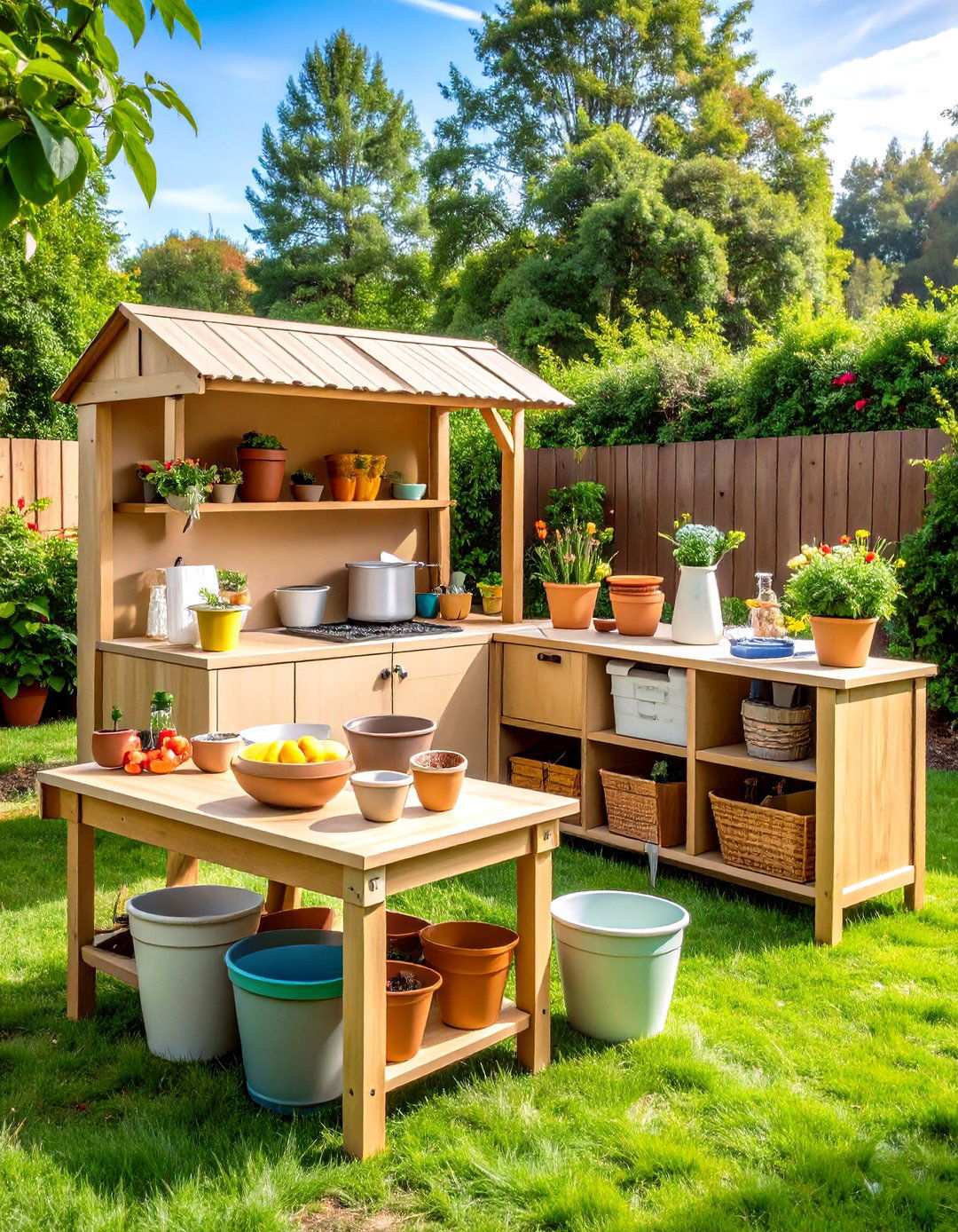 Budget Friendly Starter Kit - 24 Mud Kitchen Ideas for Kids