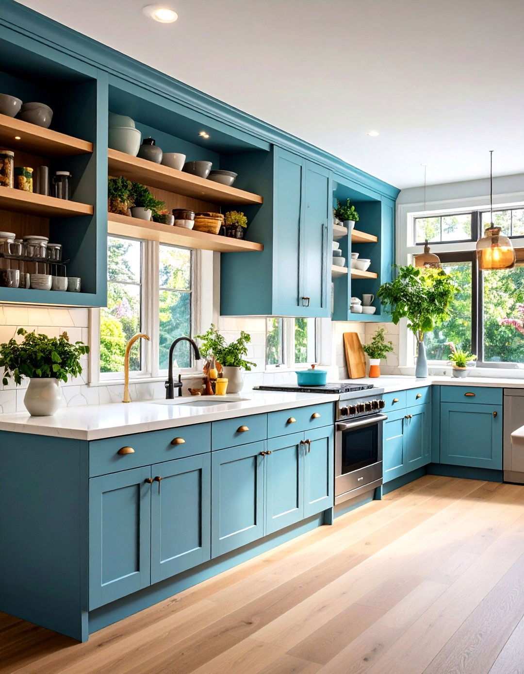Built In Alcove Shelving - 24 Open Shelving Kitchen Ideas