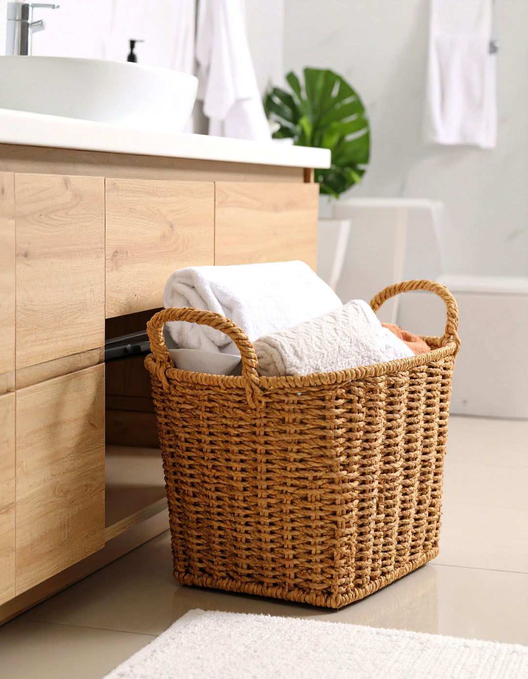 Built In Cabinet Pull Out Systems - 24 Laundry Basket Storage Ideas