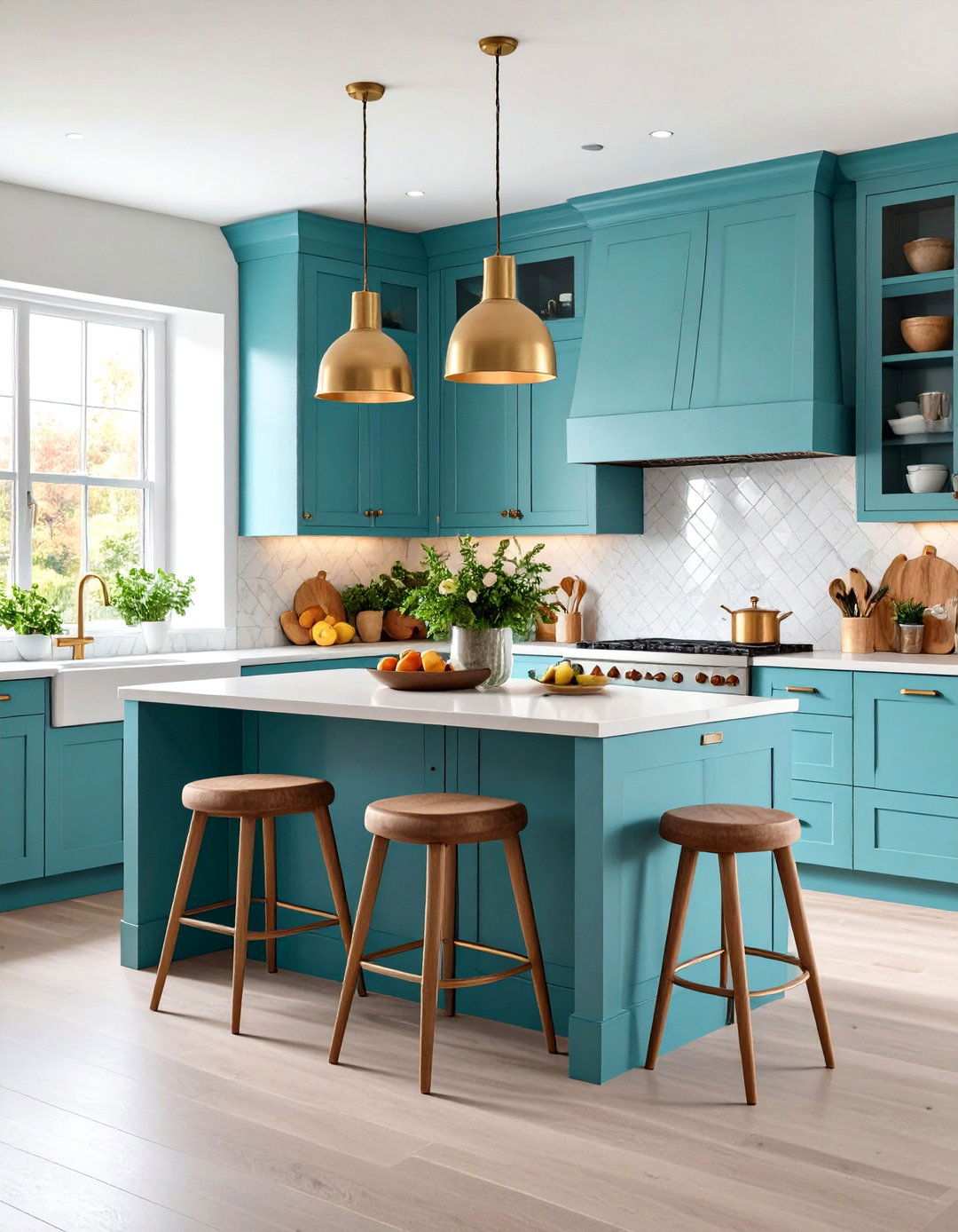 Built in Dining Nook Kitchen Design - 24 Open Kitchen Living Room Ideas