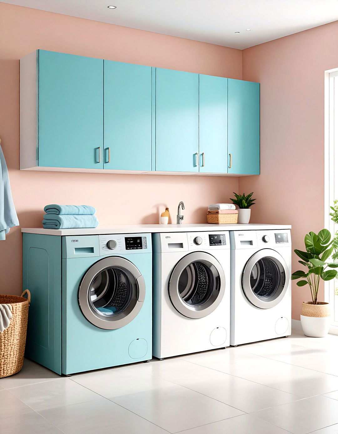 Built In Hamper Storage Systems - 24 Laundry Room Cabinet Ideas