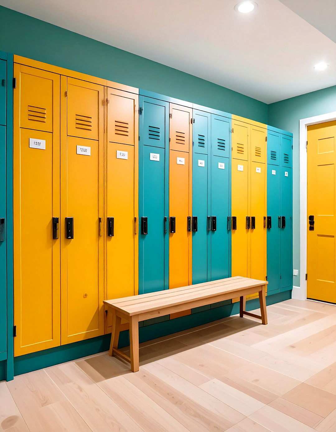Built In Lockers Mudroom System - 24 Mud Room Ideas