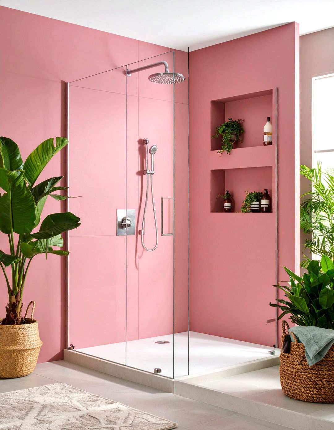 Built In Shower Niche Storage - 24 Modern Shower Ideas
