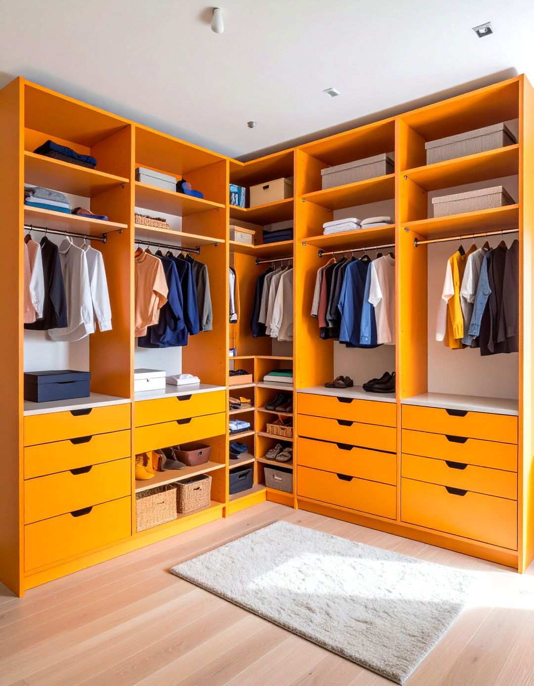 Built In Storage Walls - 24 Studio Apartment Ideas