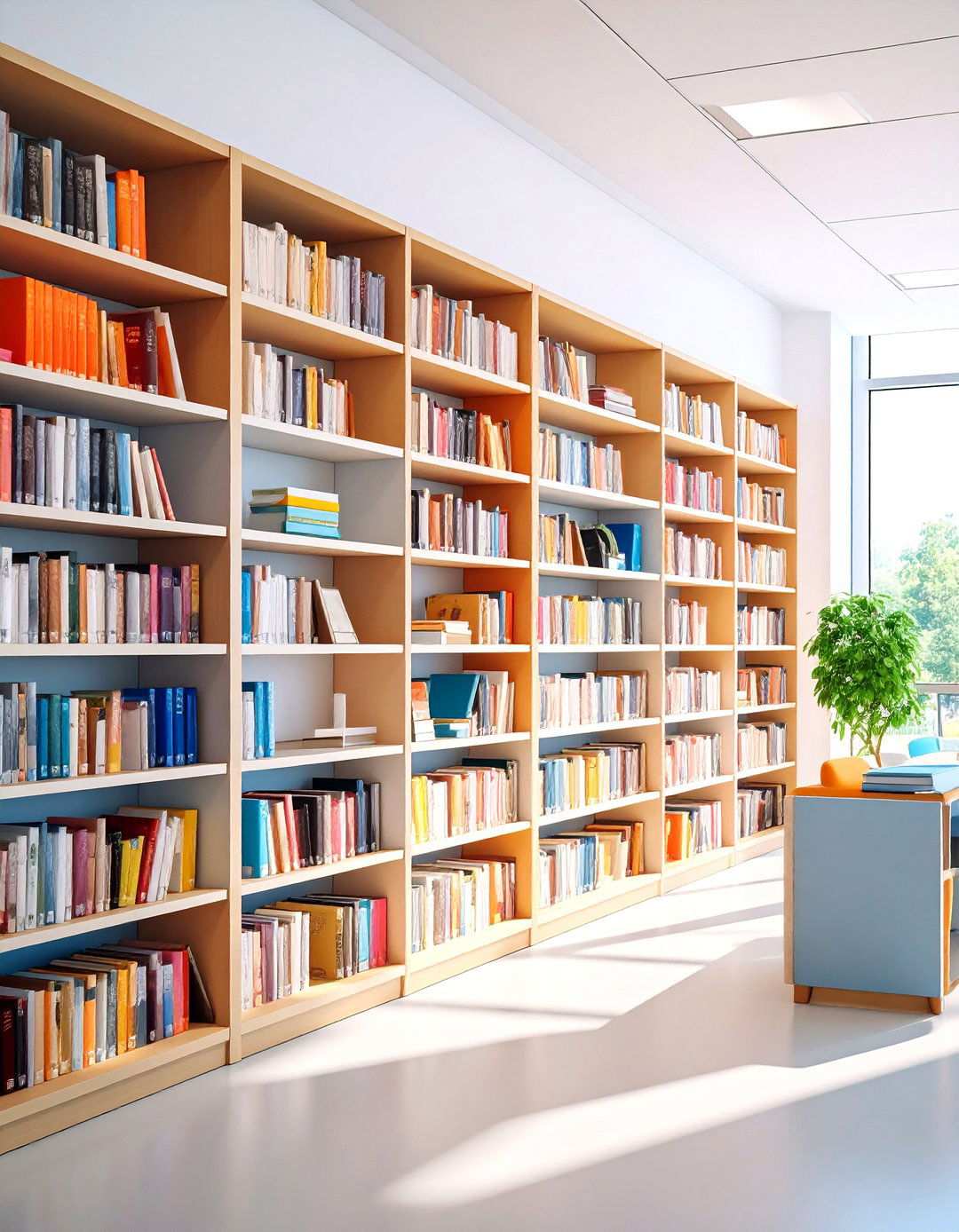 Built in Wall to Wall Shelving - 24 Office Shelving Ideas