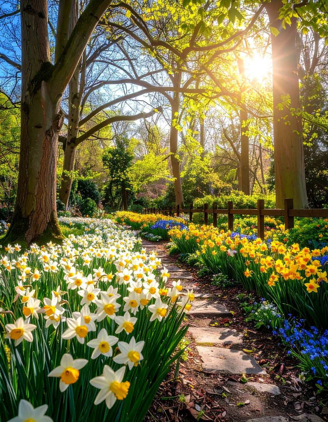 Bulb Naturalization Projects - 24 Shade Garden Design Ideas