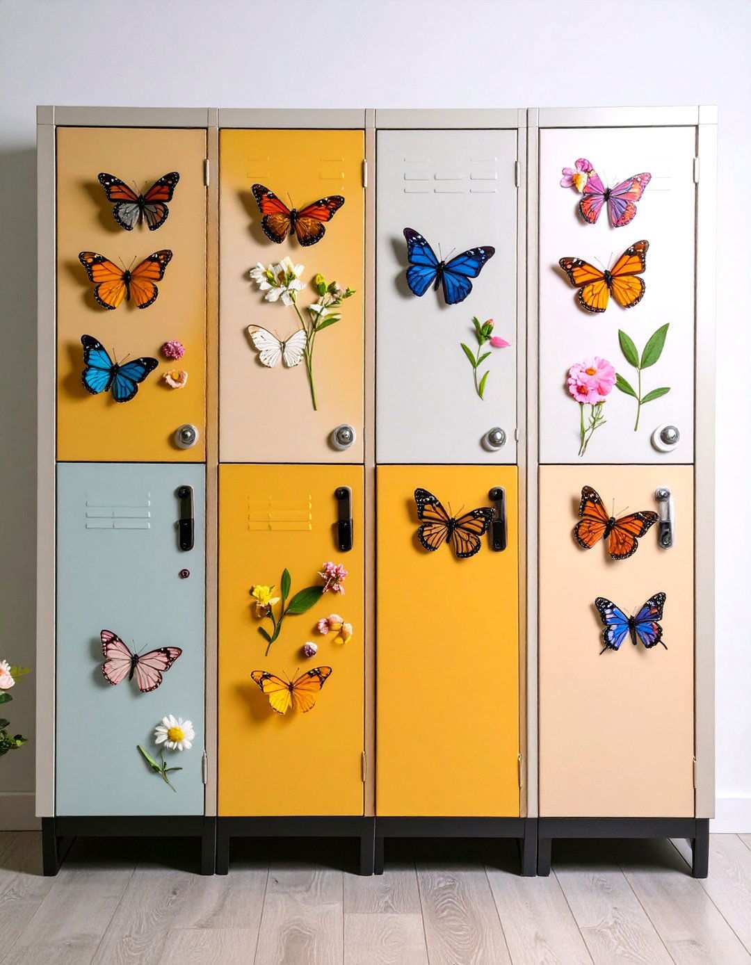 Butterfly Garden Nature Collection - 24 Locker Decor Ideas