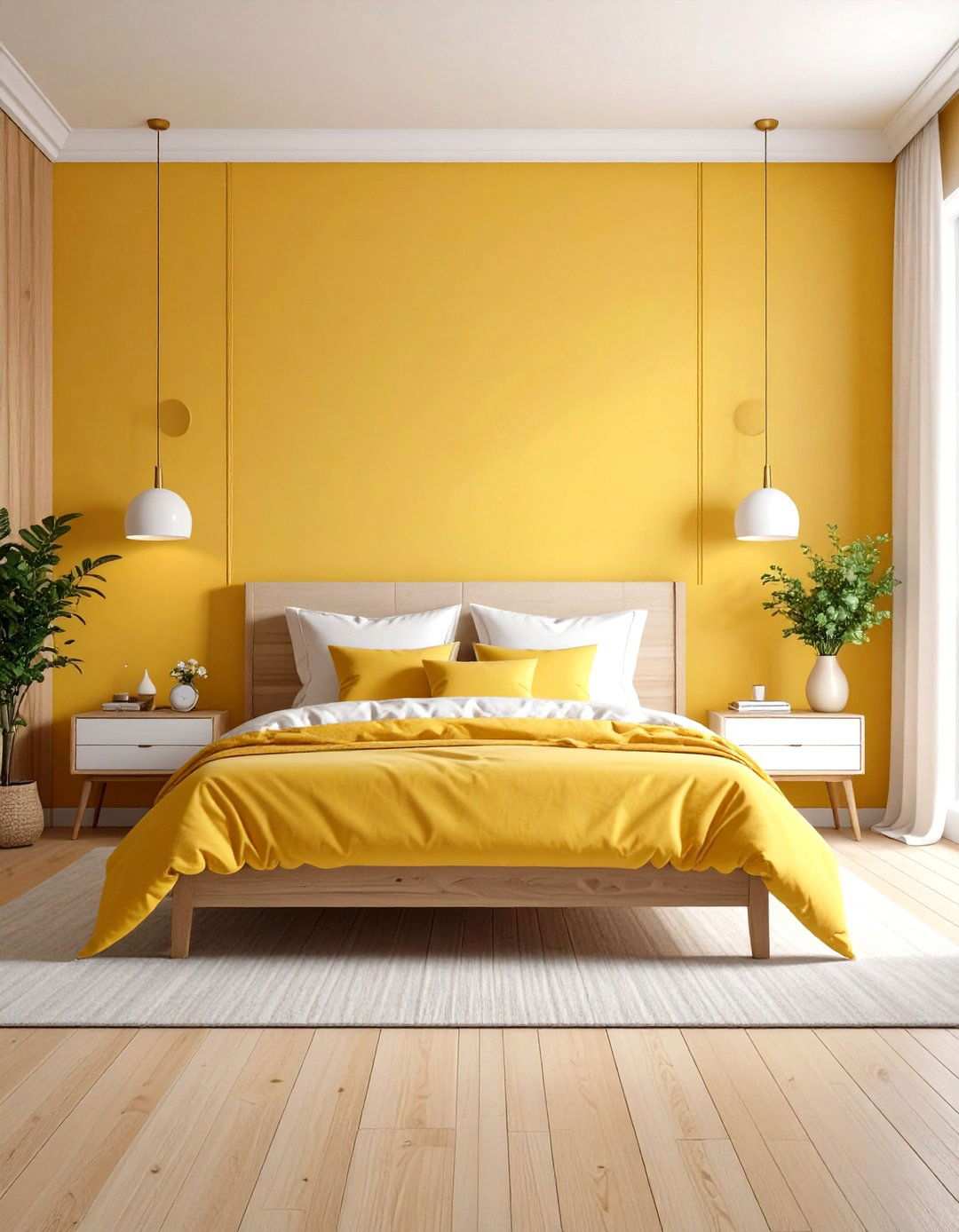 Buttery Yellow Sunshine Retreat - 24 Primary Bedroom Ideas