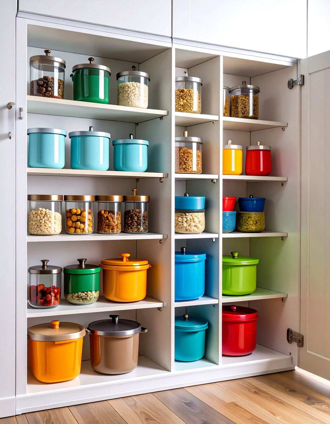 Cabinet Door Lid Organizers - 24 Pots and Pans Storage Ideas