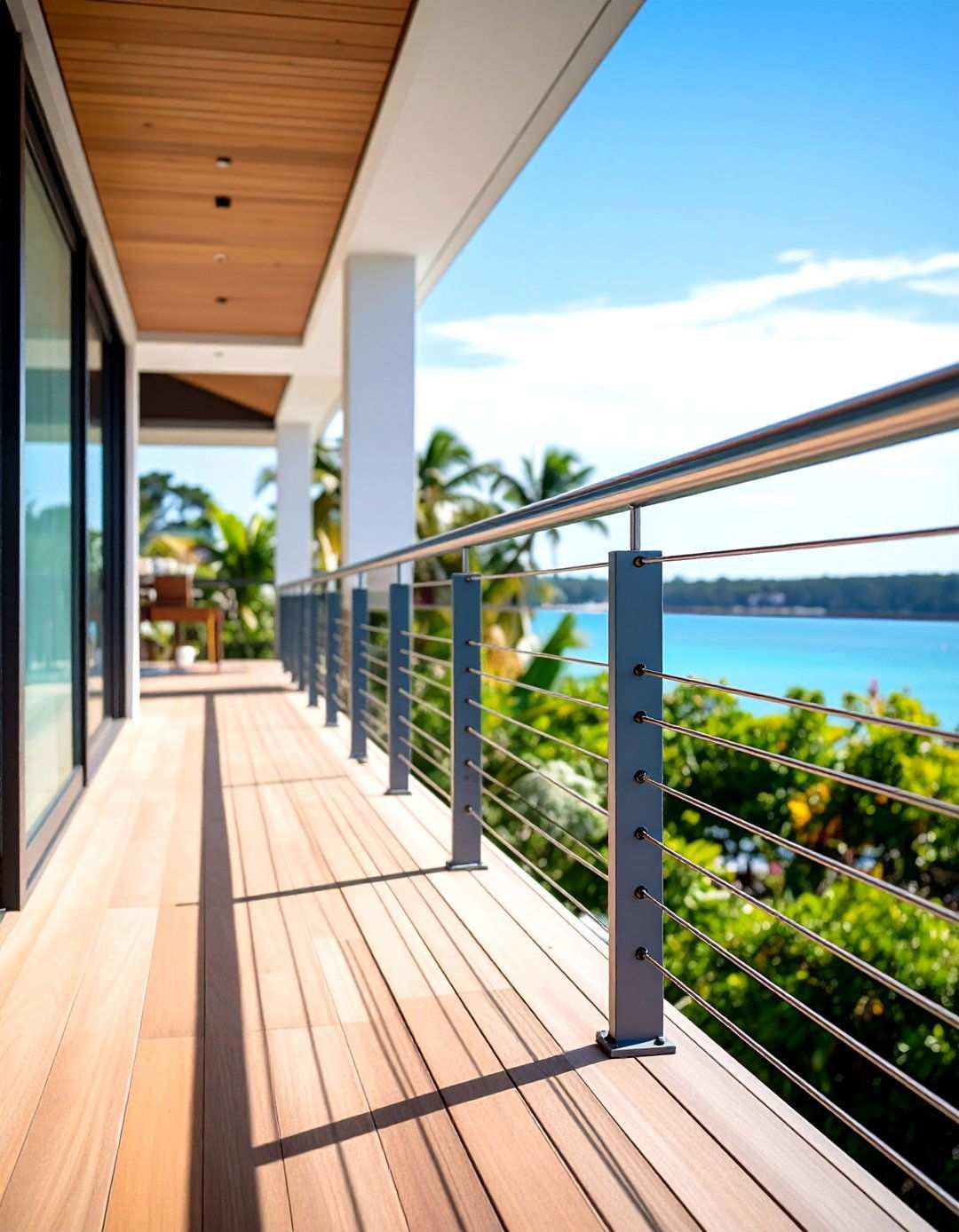 Cable Wire Balcony Railing Systems - 24 Wrought Iron Balcony Railing Design Ideas