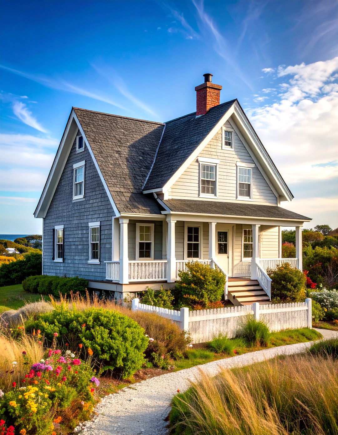 Cape Cod Revival Cottage Charm - 24 houses with black roofs