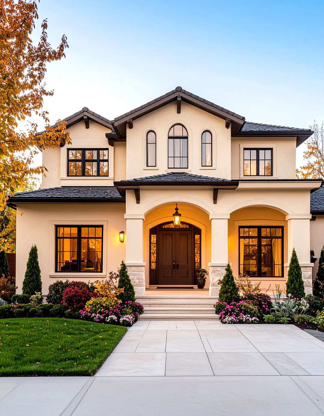 Cappuccino Cream Comfort - 24 Stucco Colors for Home Exteriors