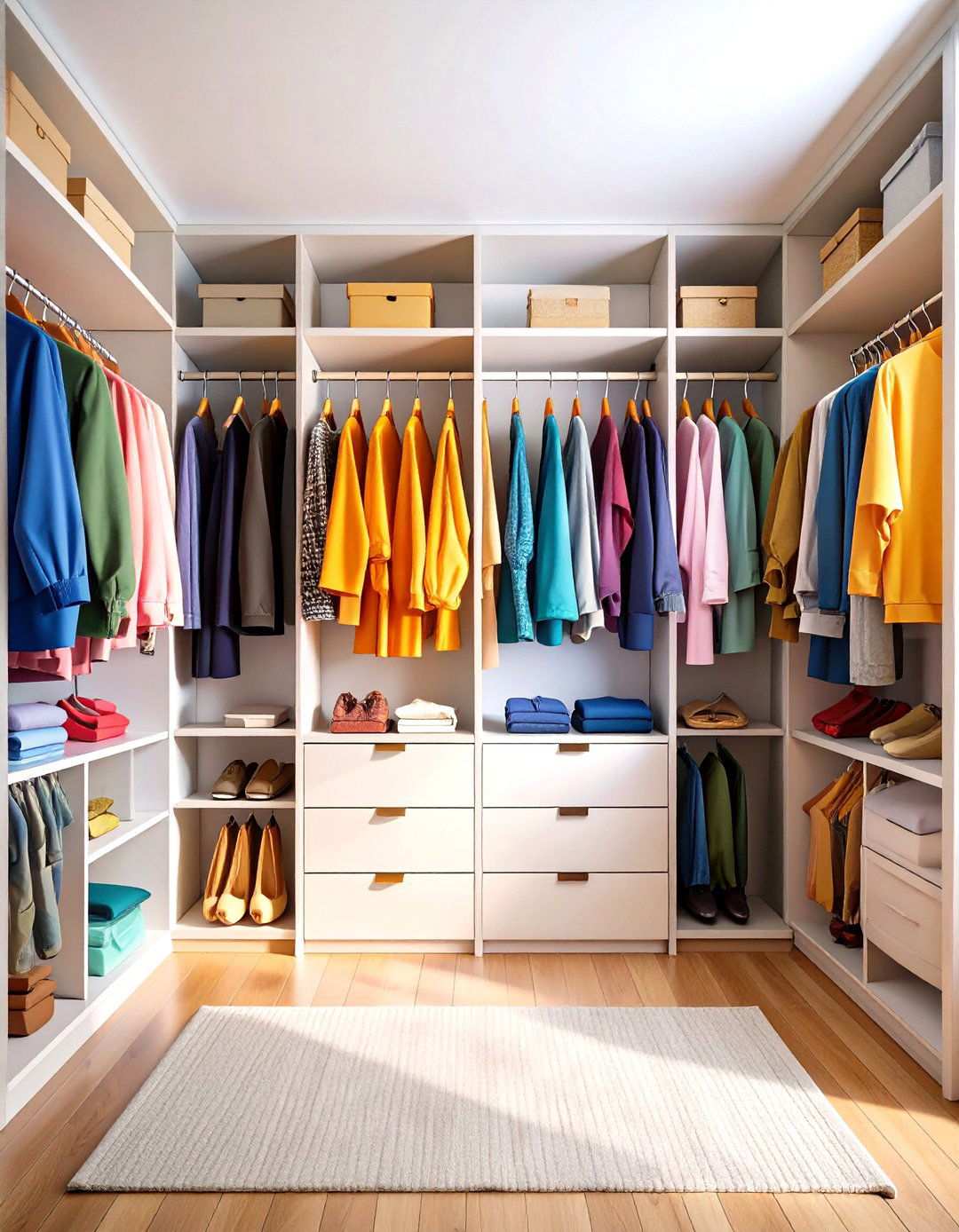 Capsule Wardrobe Organization - 24 Minimalist Apartment Ideas