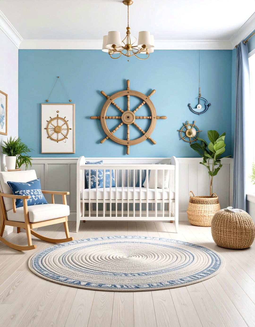 Captains Quarters Adventure Room - 24 Nautical Nursery Ideas