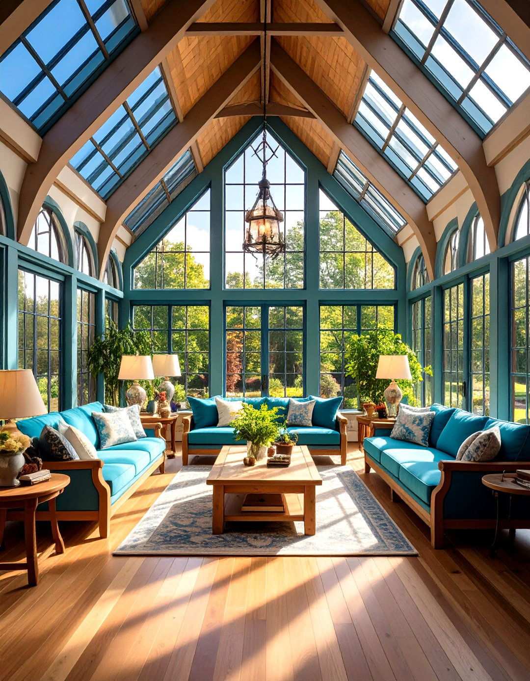 Cathedral Ceiling Sunrooms - 24 Patio Enclosure Ideas