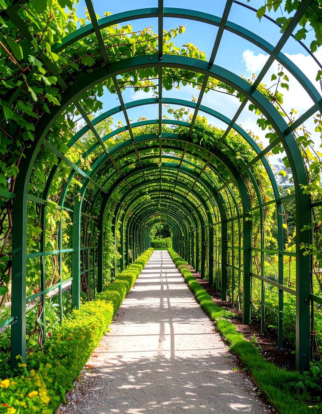 Cattle Panel Archway Design - 24 Tomato Trellis Ideas
