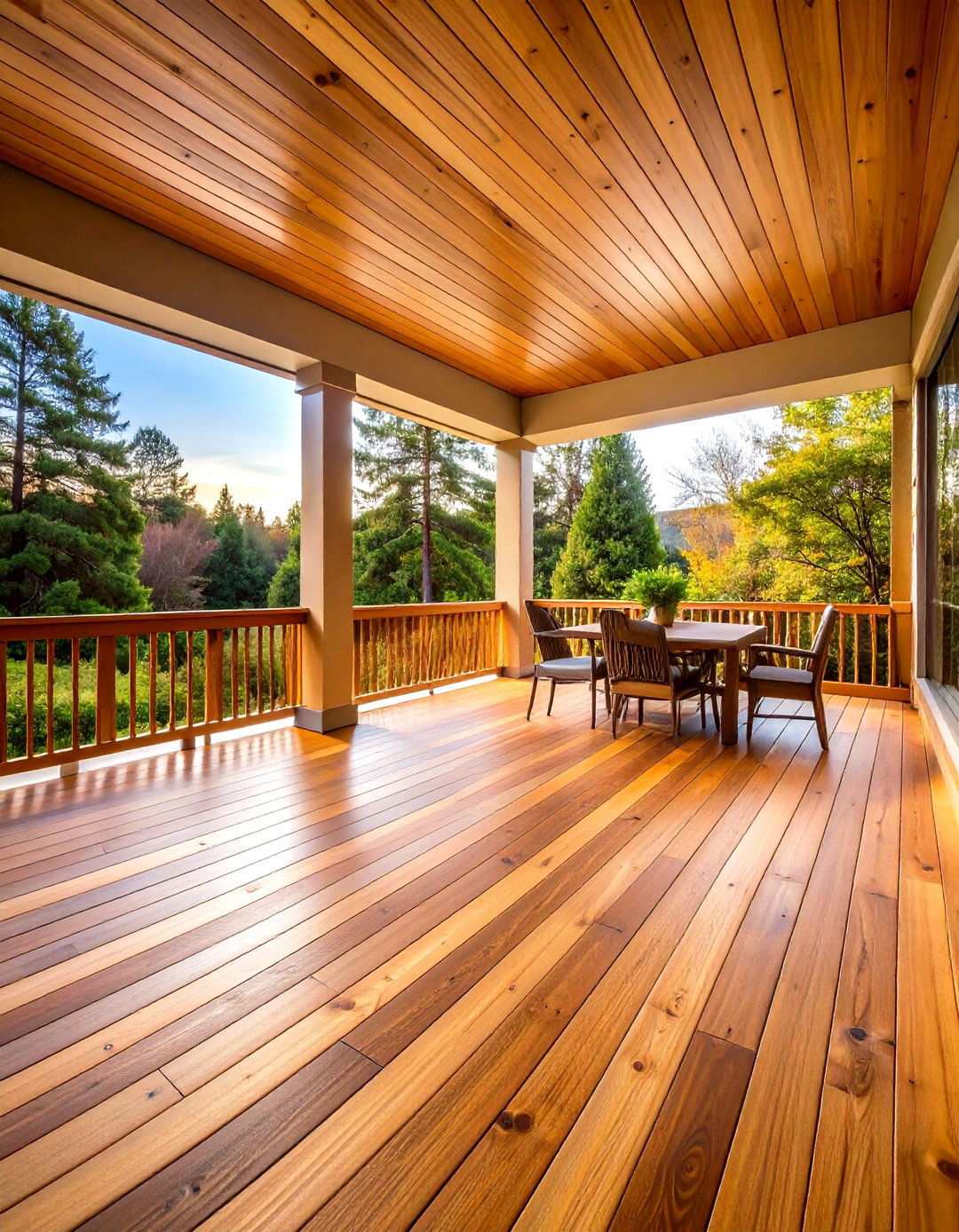 Cedar Porch Flooring Systems - 24 Porch Flooring Options